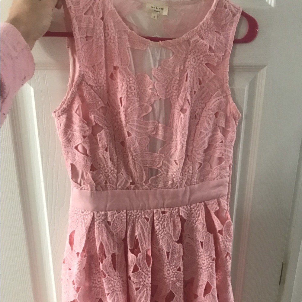 Eyelet dress